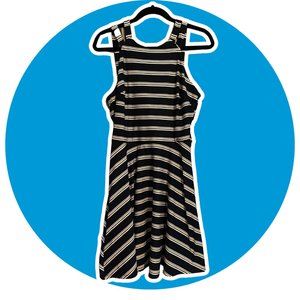 Navy and White Summer Dress